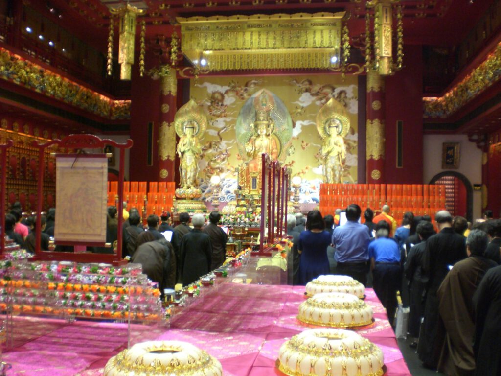 Buddha Tooth Relic Temple Singapur 2014